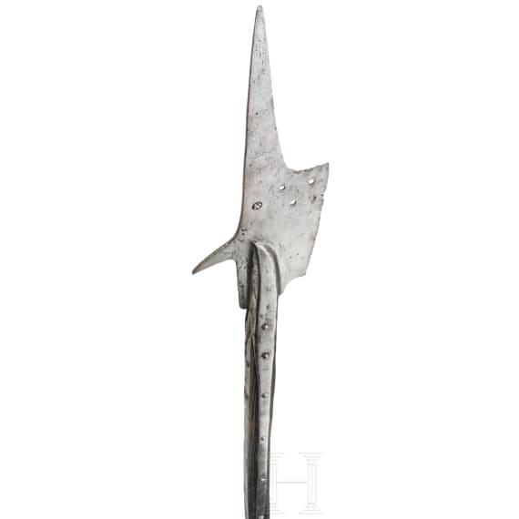 A German halberd, 2nd half of the 15th century