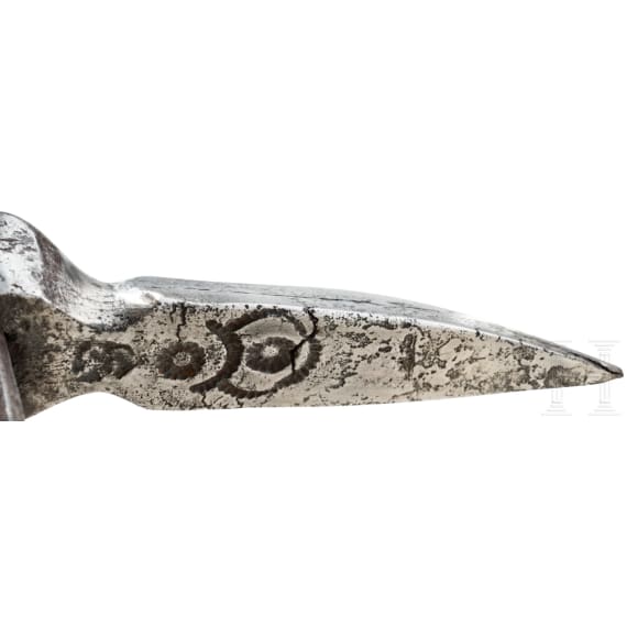A German late Gothic war hammer, late 15th century
