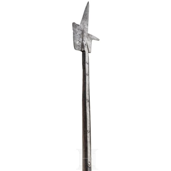 Kampfhellebarde, Schweiz, Ende 15. Jhdt.