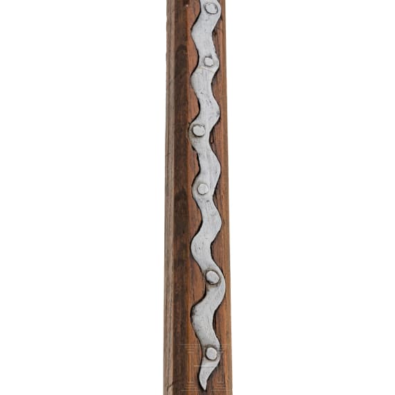 Sp&auml;te Landsknecht-Hellebarde, deutsch, um 1520