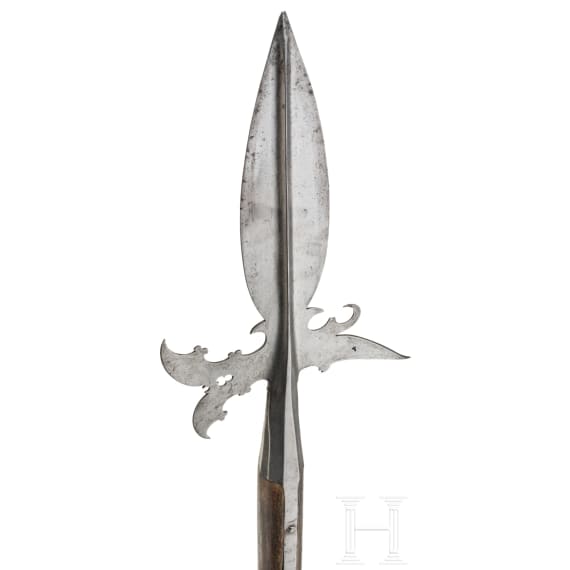 A German hunting halberd, German, second half of the 16th century