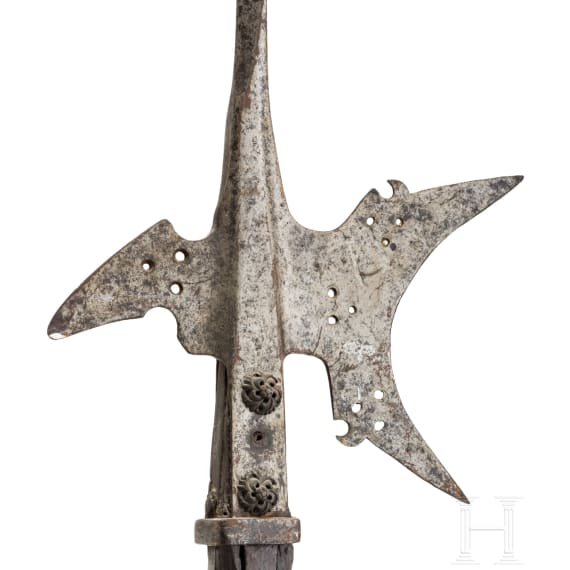 A German halberd, circa 1580