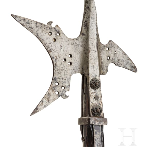 A German halberd, circa 1580