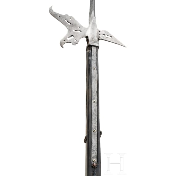 Styrian halberd with a curved blade, Austria, circa 1590