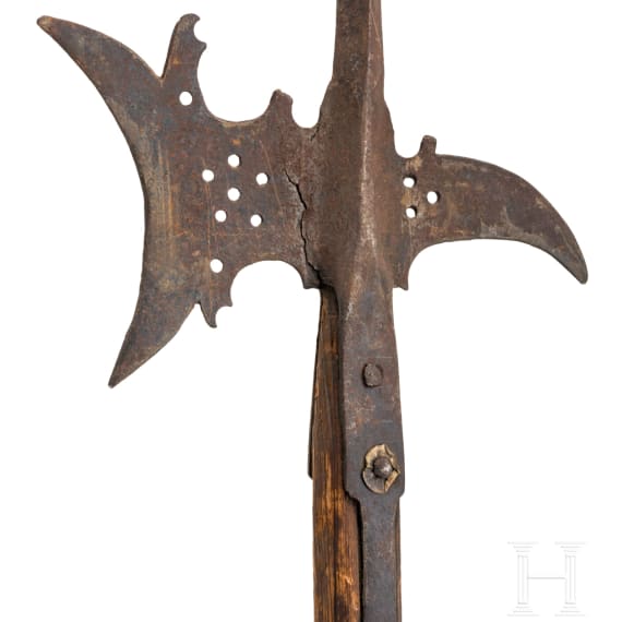 A German halberd, circa 1590