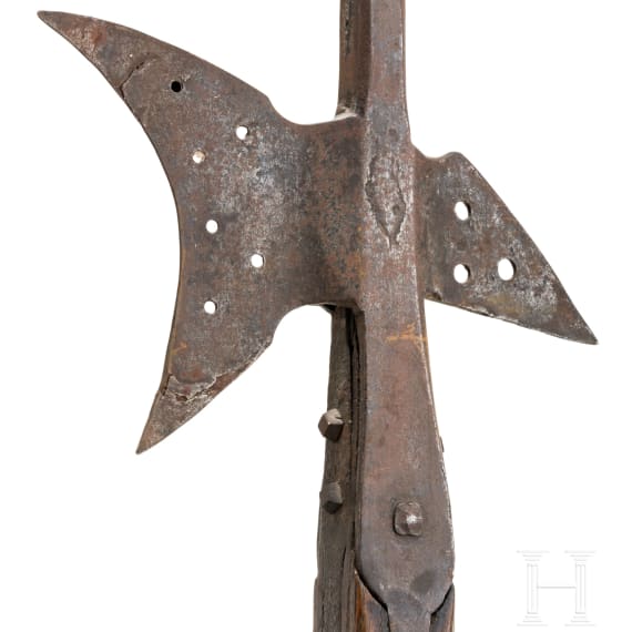 A South German halberd, circa 1590