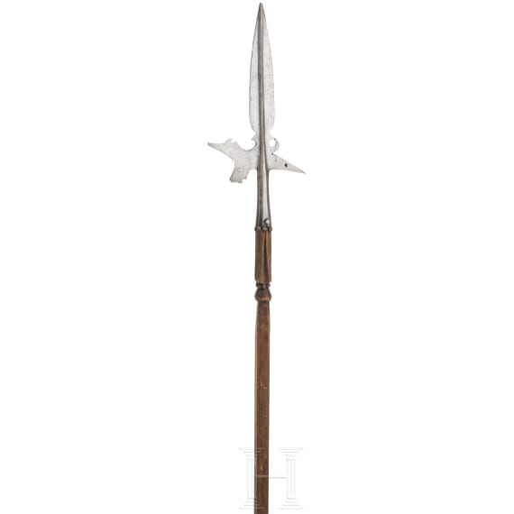 A German hunting halberd, circa 1600