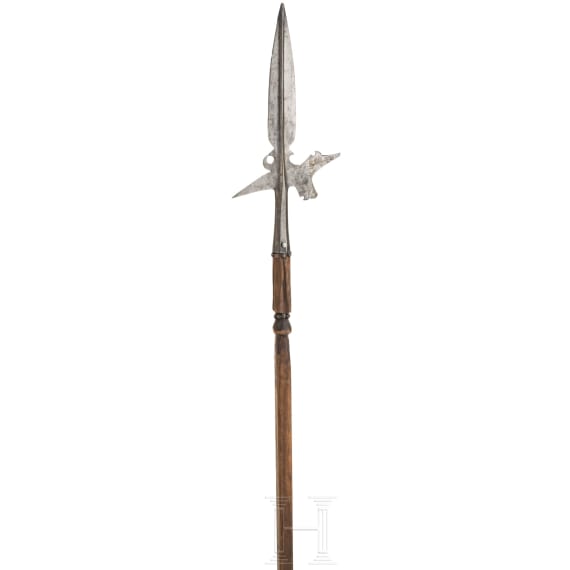 A German hunting halberd, circa 1600