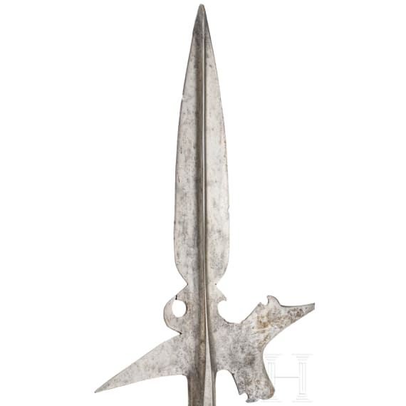 A German hunting halberd, circa 1600