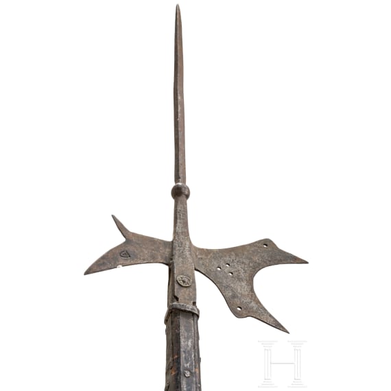 A Northern Italian halberd, circa 1600