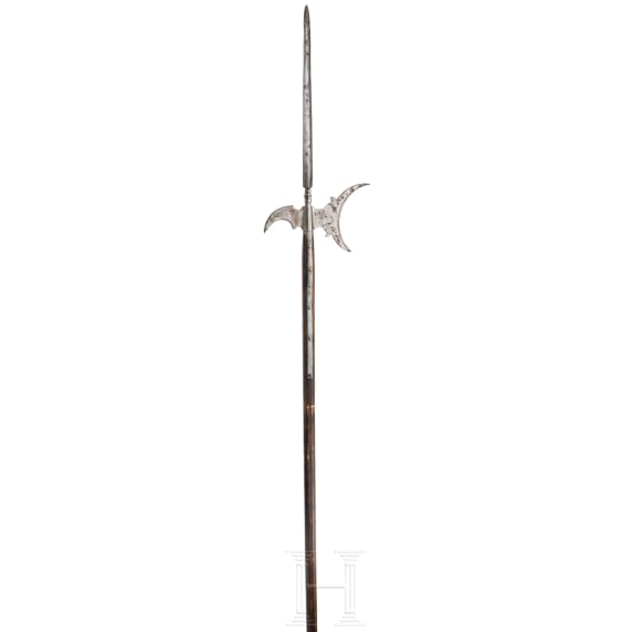 A German halberd, first half of the 17th century