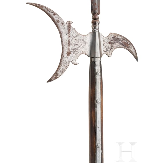 A German halberd, first half of the 17th century