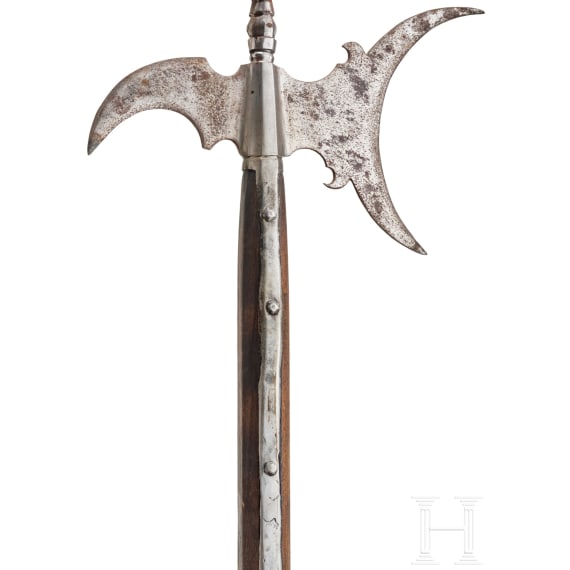 A German halberd, first half of the 17th century