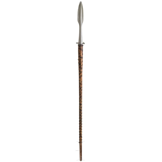A German boar spear, 17th/18th century
