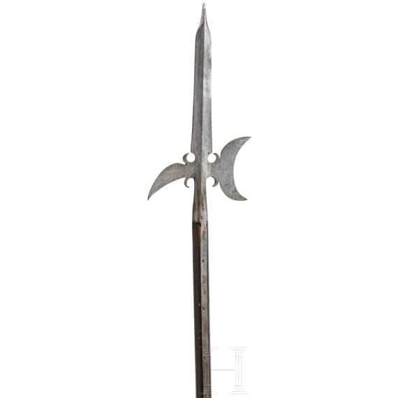 A German halberd, circa 1700