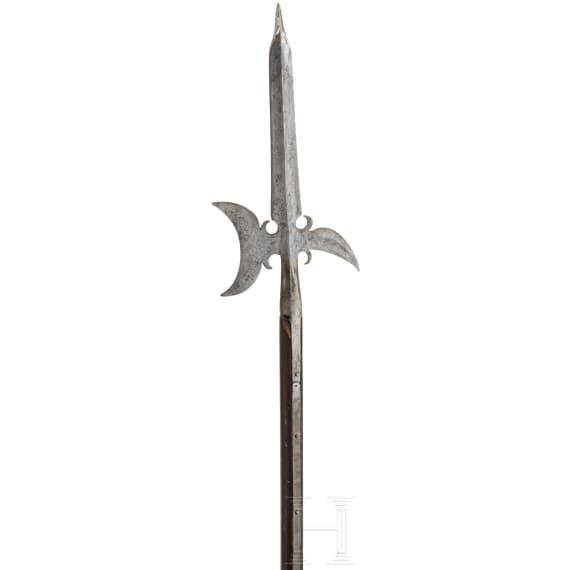 A German halberd, circa 1700