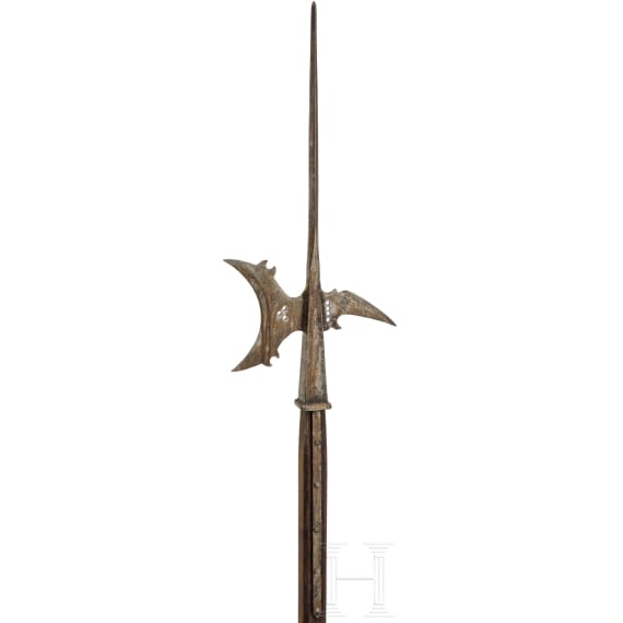 A Victorian German halberd in the style of 1600, ca. 1900