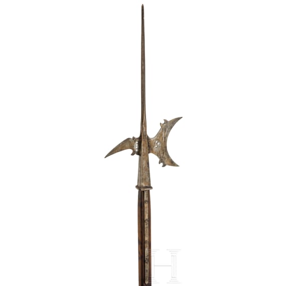 A Victorian German halberd in the style of 1600, ca. 1900