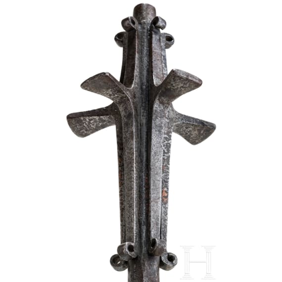 Gotischer Streitkolben, deutsch, 2. H&auml;lfte 15. Jhdt.