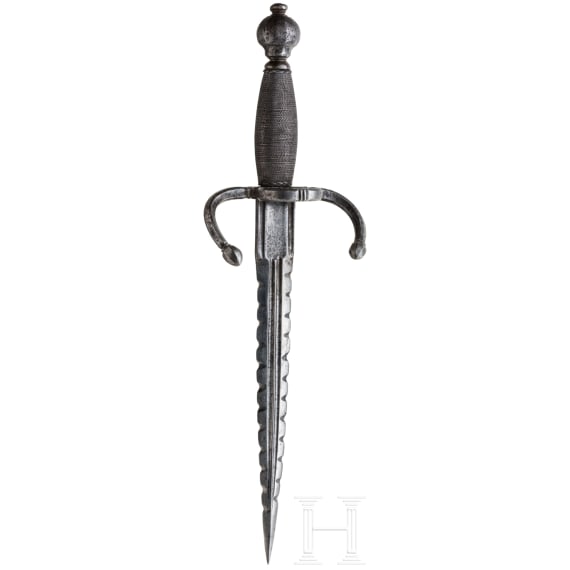 Linkhanddolch. Italien, um 1620