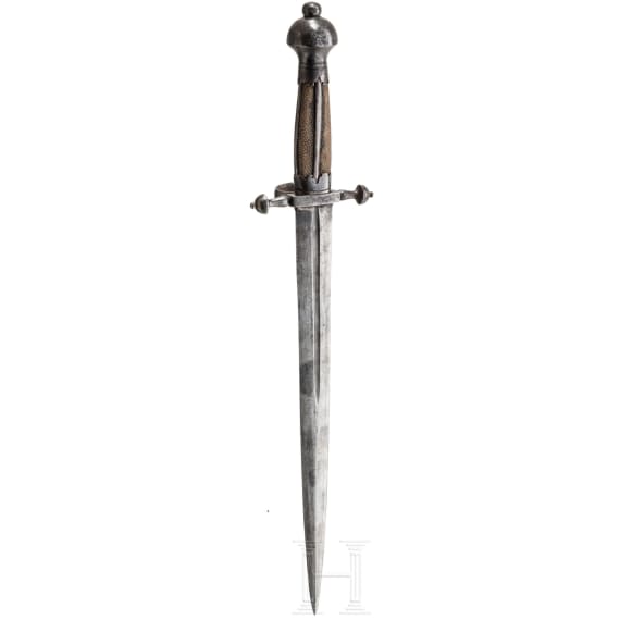 Linkhanddolch im s&auml;chsichen Stil um 1600, deutsch, 19. Jhdt.