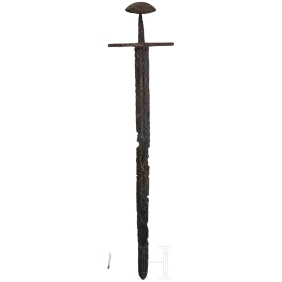 Ritterliches Schwert, deutsch, um 1100