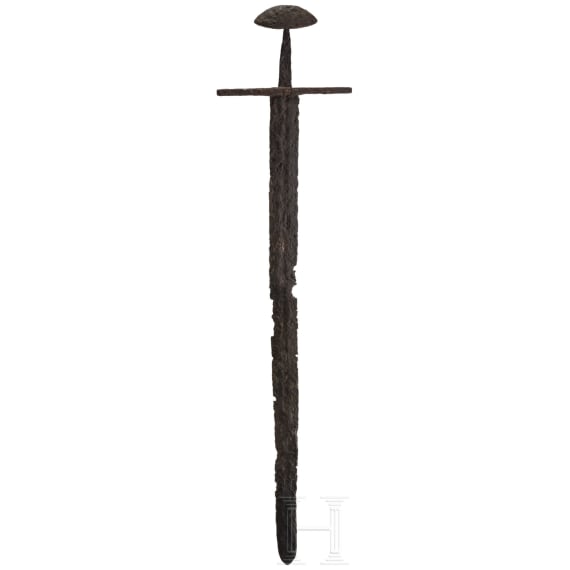 Ritterliches Schwert, deutsch, um 1100