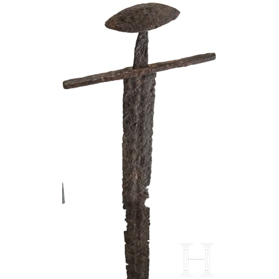 Ritterliches Schwert, deutsch, um 1100