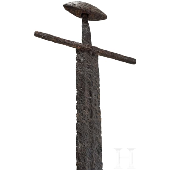 Ritterliches Schwert, deutsch, um 1100