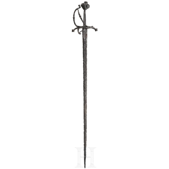 A German campaign sword, circa 1650