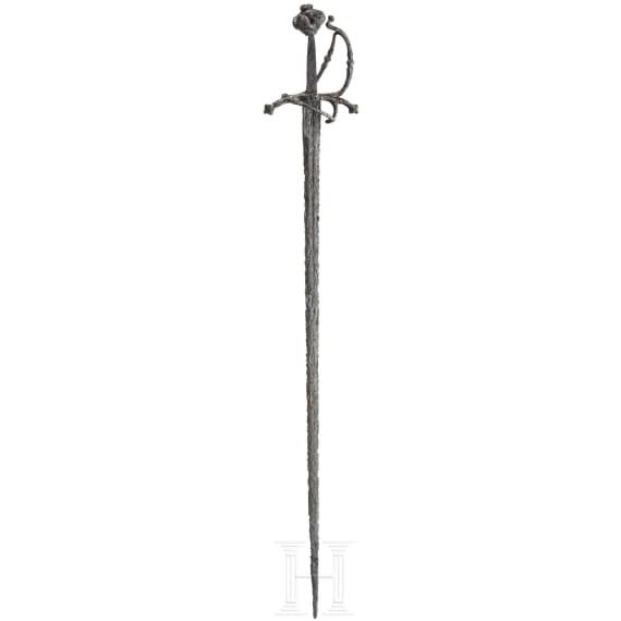 A German campaign sword, circa 1650