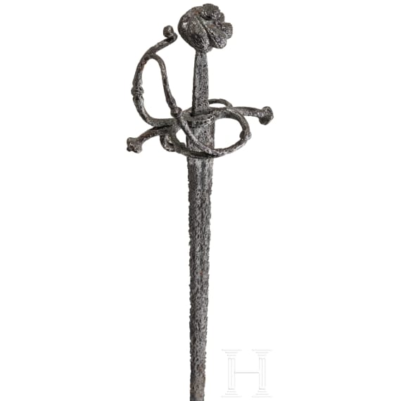 A German campaign sword, circa 1650