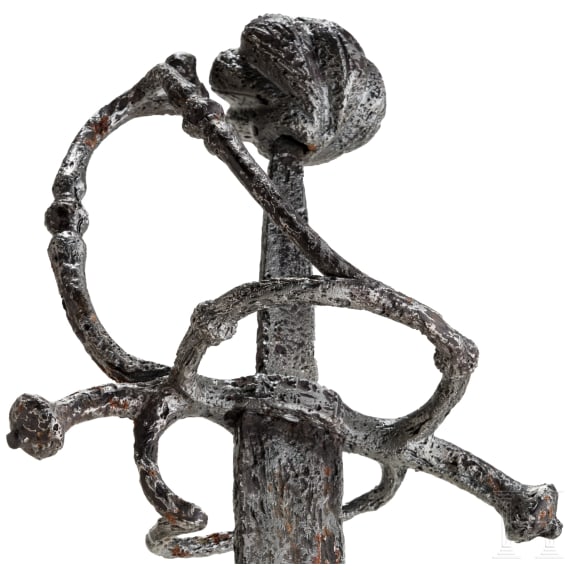 A German campaign sword, circa 1650