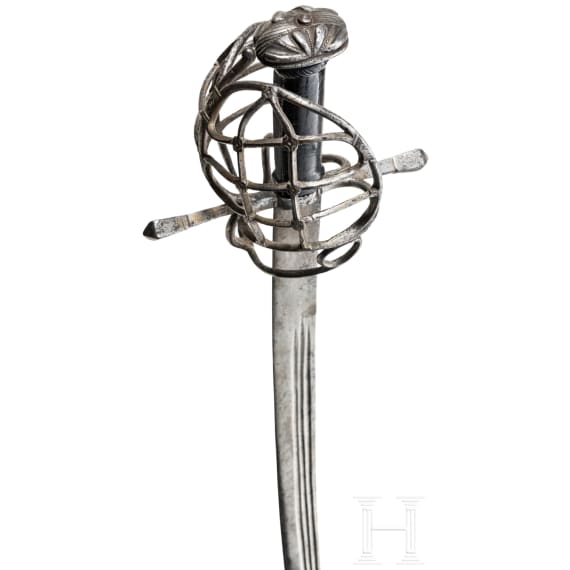 An Austrian basket hilt saber, ca. 1570