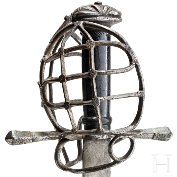 An Austrian basket hilt saber, ca. 1570