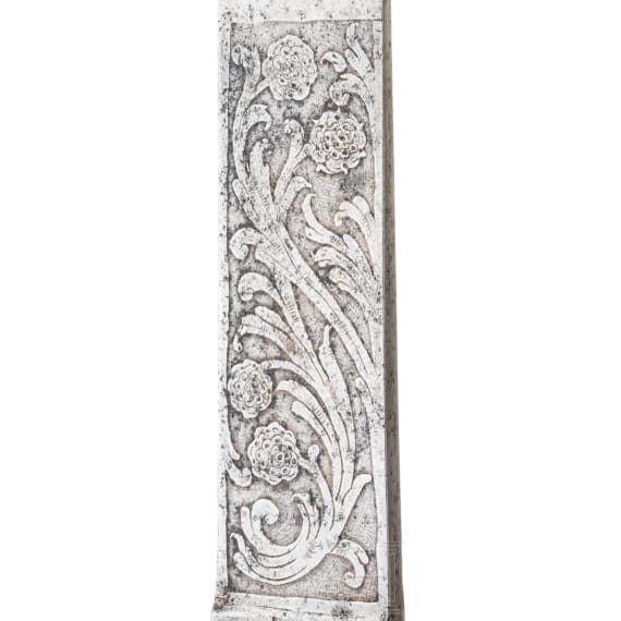A German landsknecht's basket-hilt sword with etched blade, ca. 1580