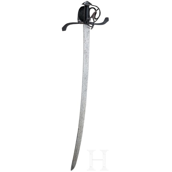 A South German dus&auml;gge (tessak) with Passau blade, circa 1580