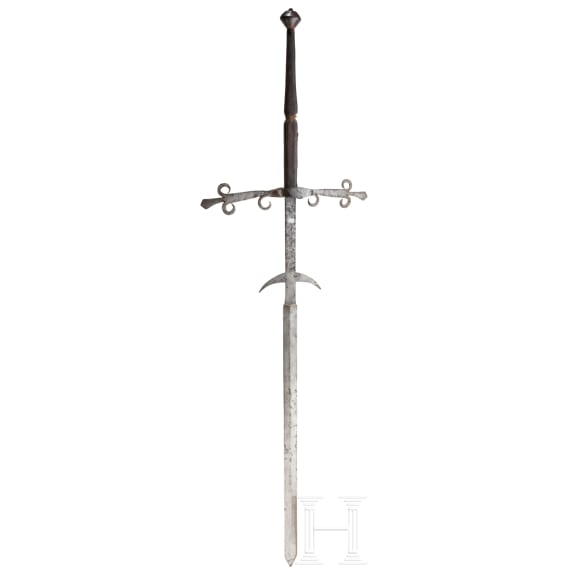 A German two-hand sword, circa 1580
