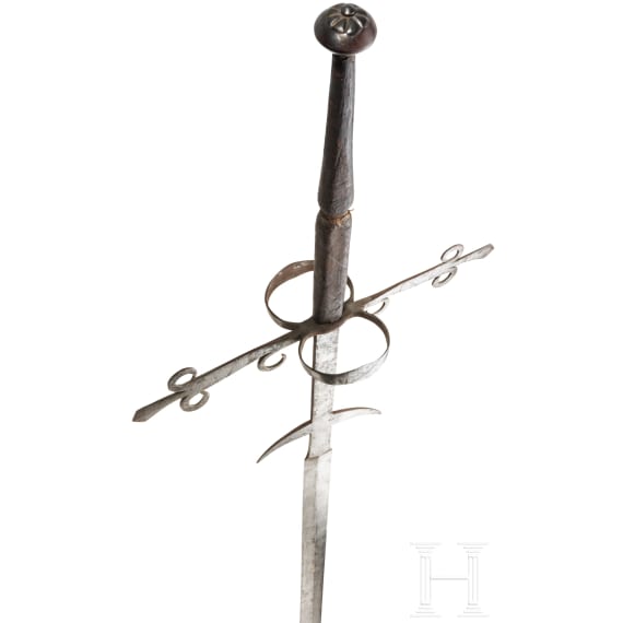 A German two-hand sword, circa 1580