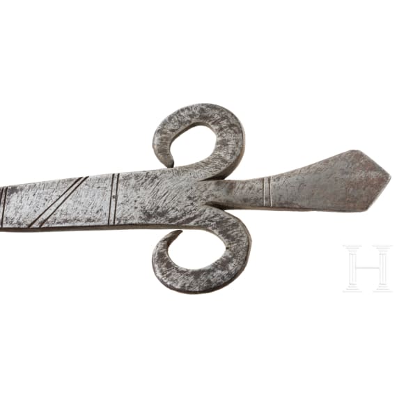 A German two-hand sword, circa 1580