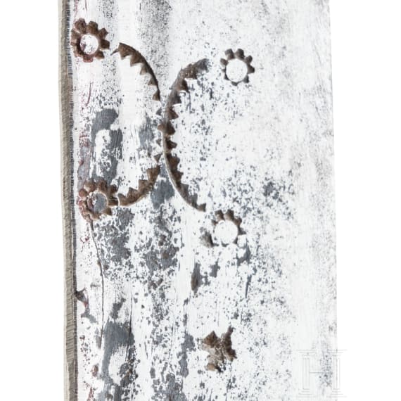 A Styrian campaign sword (dussack) with cartridge scabbard, circa 1580
