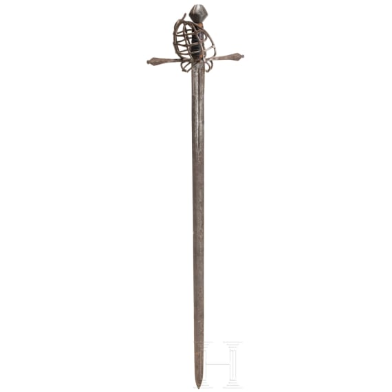 An Austrian basket hilt sword, ca. 1580