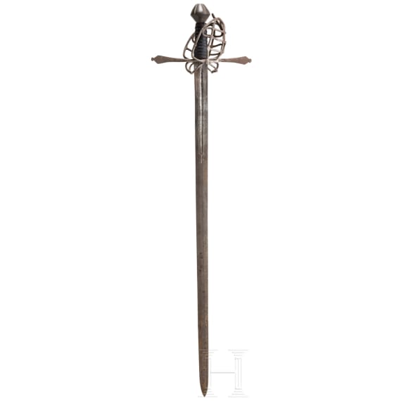 An Austrian basket hilt sword, ca. 1580