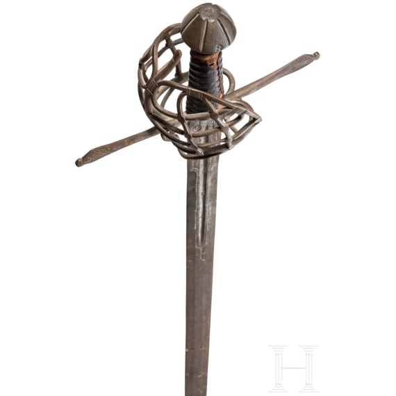 An Austrian basket hilt sword, ca. 1580