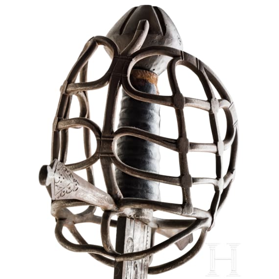 An Austrian basket hilt sword, ca. 1580