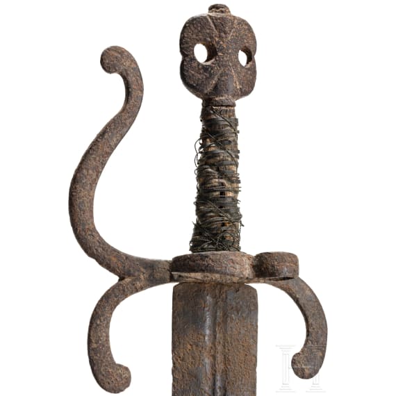 A Styrian short sword with etched blade, Austria, ca. 1580