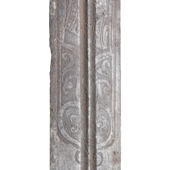 A Styrian short sword with etched blade, Austria, ca. 1580