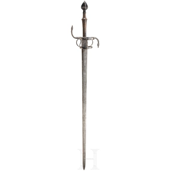 A south German hand-and-a-half sword, circa 1600