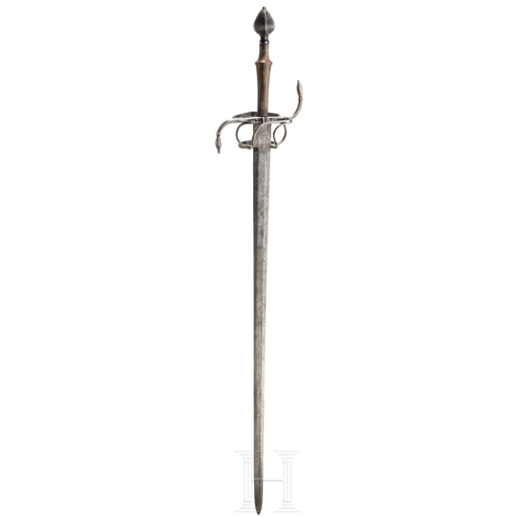 A south German hand-and-a-half sword, circa 1600