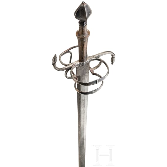 A south German hand-and-a-half sword, circa 1600